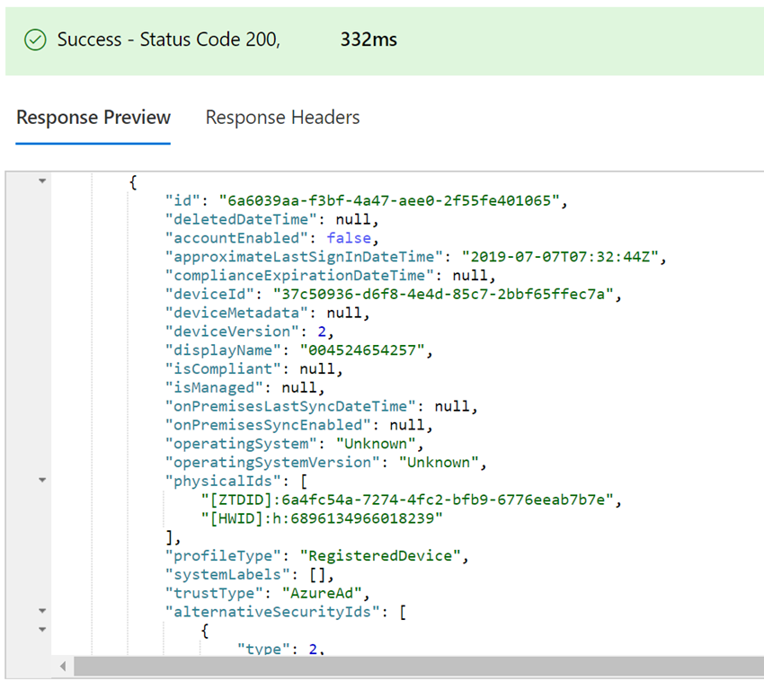 What happens when you register a device with Windows Autopilot? Out