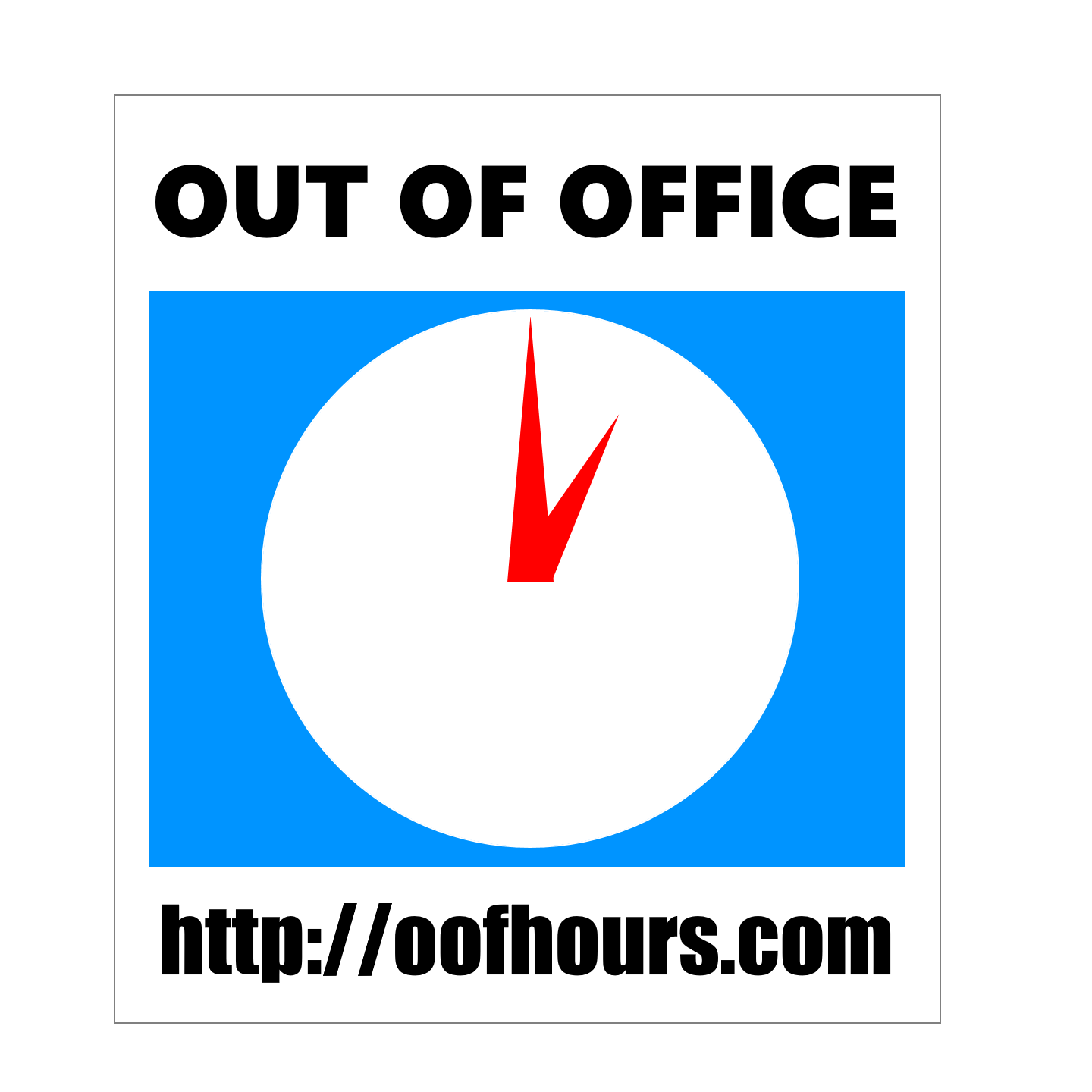 Out of Office Hours