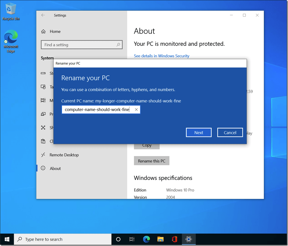 What’s in a (Windows computer) name?