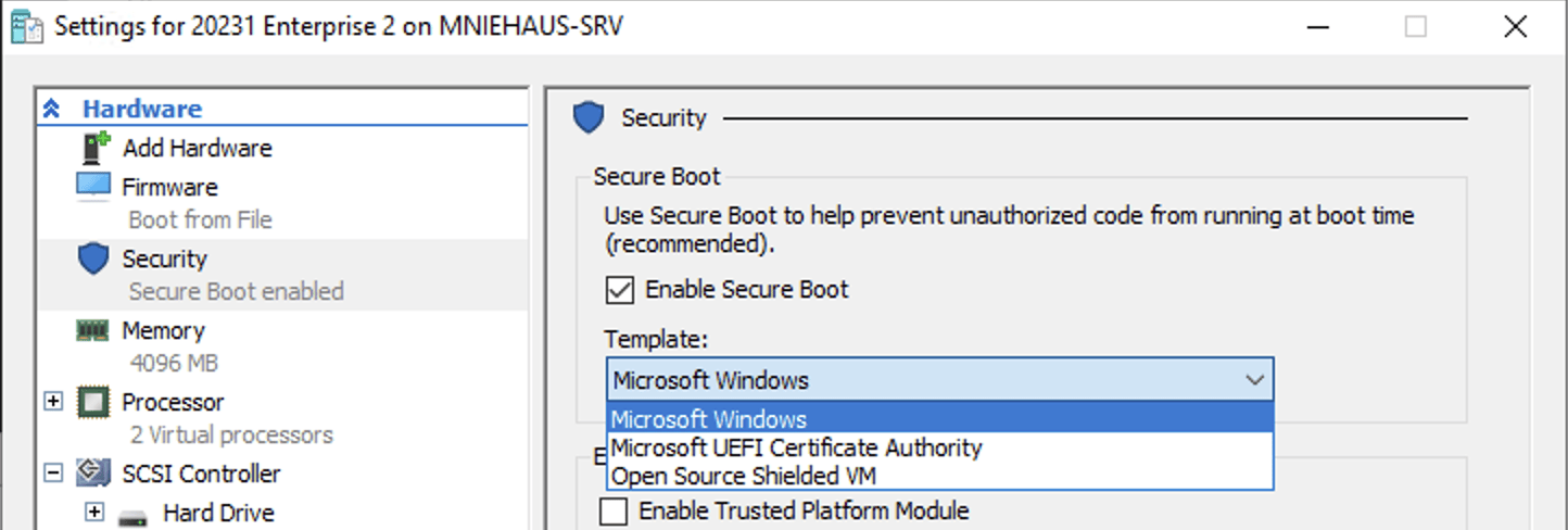 Update Boot Trust Configuration UEFI Secure Boot: Who controls what can run? – Out of Office Hours