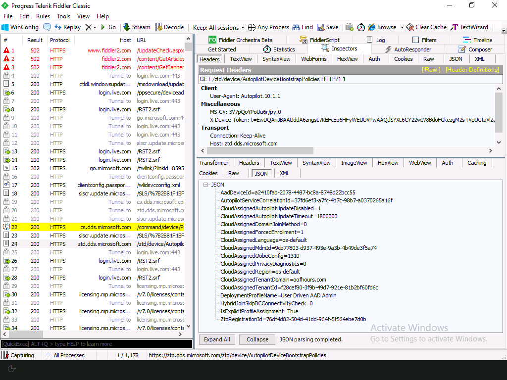 Connect the dots: From hardware hash to Autopilot&nbsp;profile