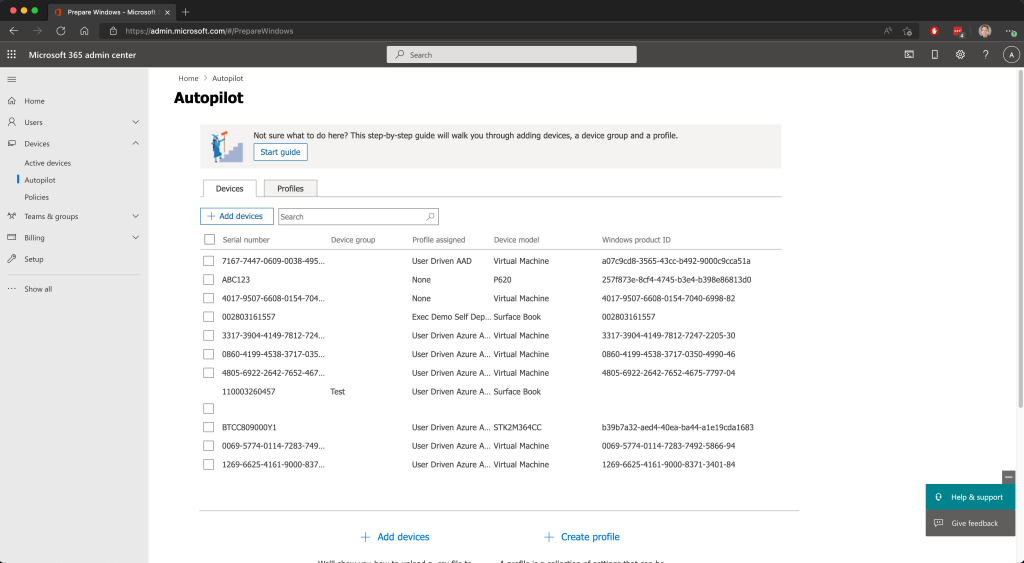 How many ways are there to manage Autopilot devices and&nbsp;profiles?