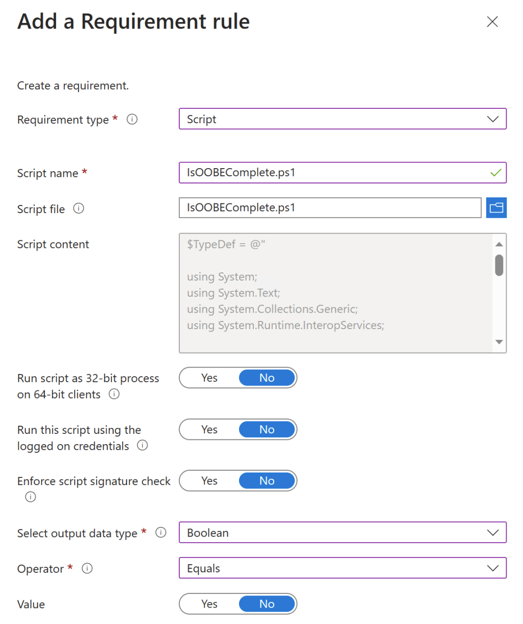 Detecting when you are in&nbsp;OOBE