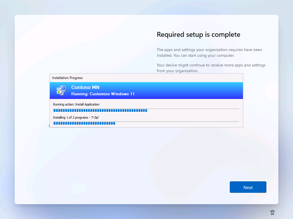 Running an SCCM task sequence during APv2 – Out of Office Hours