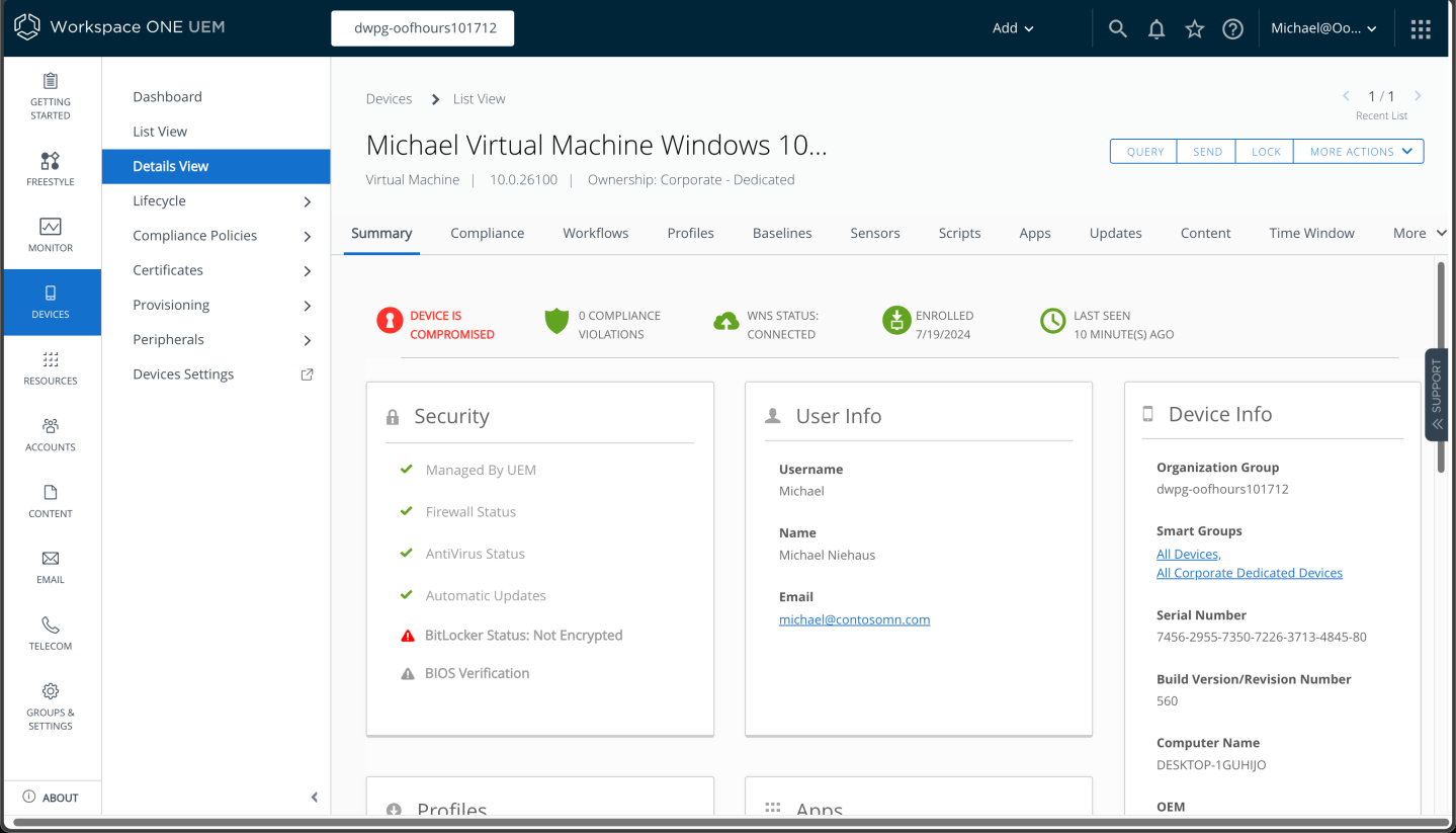 Windows device provisioning with Workspace ONE, part 1: Getting started ...