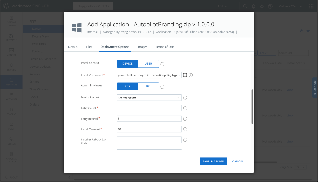 Windows device provisioning with Workspace ONE, part 2: Apps and&nbsp;policies