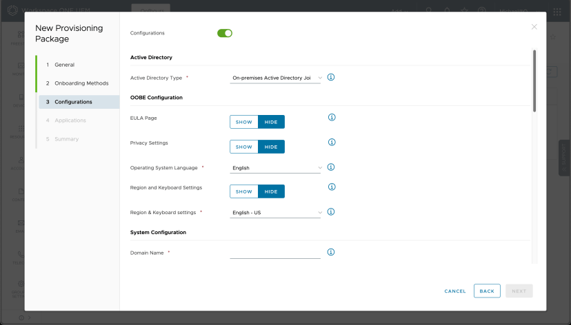 Windows device provisioning with Workspace ONE, part 4: Other ...