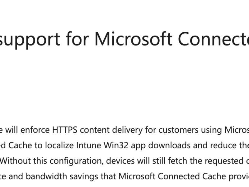 Delivery Optimization downloads are changing, is your MCC&nbsp;ready?